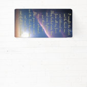 Aanmoedigingsbanner - Psalm 34:4-6 Spandoek (Insitu)