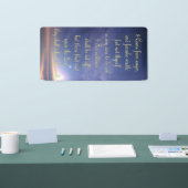 Aanmoedigingsbanner - Psalm 37:8-9 Spandoek (Beurs)