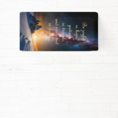 Aanmoedigingsbanner - Romeinen 12:12 Spandoek (Insitu)