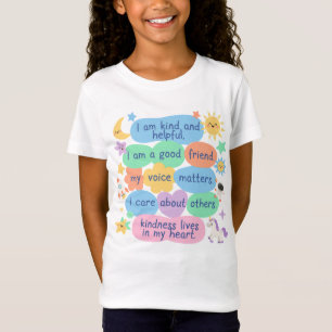 Aanmoedigingsbericht voor kleine vrienden t-shirt