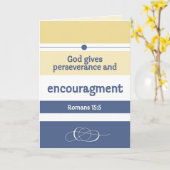 Aanmoedigingsgeschrift Kaart (Gele Bloem)