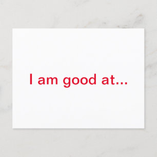 Aanmoedigingskaart Briefkaart