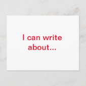 Aanmoedigingskaart Briefkaart (Voorkant)