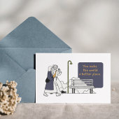 Aanmoedigingskaart Briefkaart