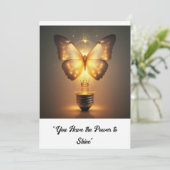 Aanmoedigingskaart Feestdagenkaart (Staand voorkant)