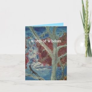 Aanmoedigingskaart G : Woorden Van Wijsheid Kaart