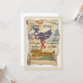 Aanmoedigingskaart Kaart (Voorkant / Achterkant in situ)