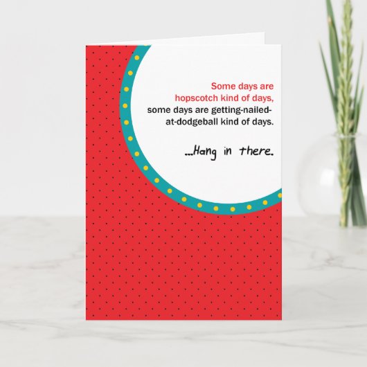 Aanmoedigingskaart Kaart (Voorkant)