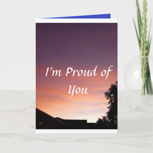 Aanmoedigingskaart Kaart (Voorkant)