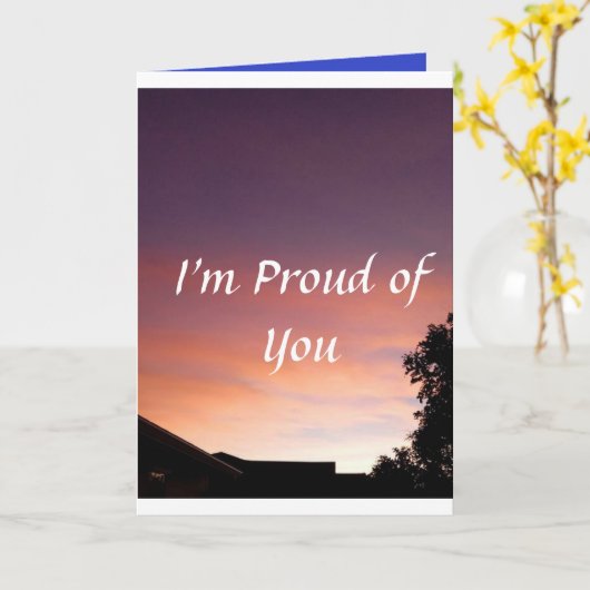 Aanmoedigingskaart Kaart (Gele Bloem)