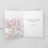Aanmoedigingskaart: Magnoliabloesem Sterkte Kaart (Binnen)