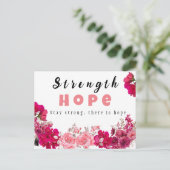 aanmoedigingskaarten voor mensen die ze nodig hebb briefkaart (Staand voorkant)