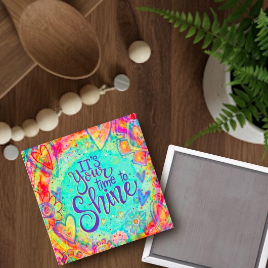 Aanmoedigingstijd om Inspiriviteitsmagneet te glan Magneet