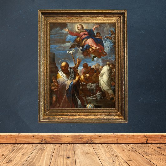 Aanname van de Maagd Giovanni Battista Lenardi Poster