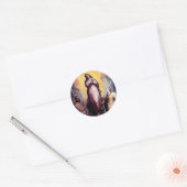 Aanname van de Maagd Maria Ronde Sticker (Envelop)