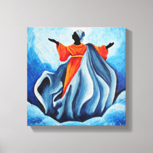 Aanname van Madonna - Sanctissima 2008 Canvas Afdruk