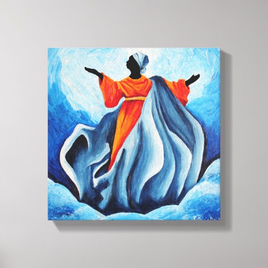 Aanname van Madonna - Sanctissima 2008 Canvas Afdruk (Voorkant)