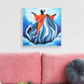 Aanname van Madonna - Sanctissima 2008 Canvas Afdruk (Insitu (Woonkamer))