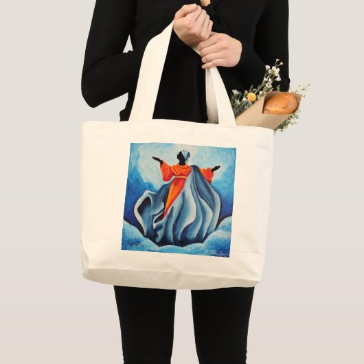 Aanname van Madonna - Sanctissima 2008 Grote Tote Bag (Voorkant (product))