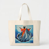 Aanname van Madonna - Sanctissima 2008 Grote Tote Bag (Voorkant)