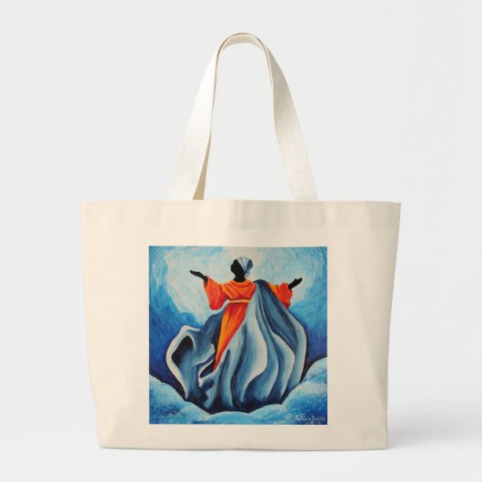 Aanname van Madonna - Sanctissima 2008 Grote Tote Bag (Voorkant)