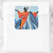 Aanname van Madonna - Sanctissima 2008 Vierkante Sticker (Tas)