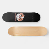 AANNEMEN, NIET SCHOKKEN (Japans Chin Spaniel) leuk Persoonlijk Skateboard (Horizontaal)