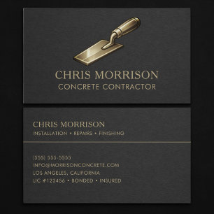 Aannemer Beton Professional Visitekaartje