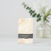 Aannemer Bold Grunge Textuur Visitekaartje (Staand voorkant)