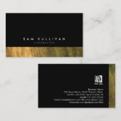 Aannemer Bouw Handel Visitekaartje (Voorkant / Achterkant)