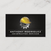 aannemer | Bouwblauwe kraag Visitekaartje (Voorkant)