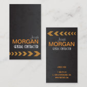 Aannemer PixDezines Visitekaartje (Voorkant / Achterkant)