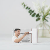 Aannemer Schilderdeur Visitekaartje (Staand voorkant)