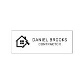 Aannemer voor woningverbouwing Professionele Rubberstempel (Afrduk)