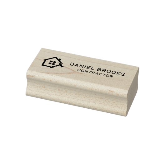 Aannemer voor woningverbouwing Professionele Rubberstempel (Stempel)