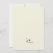 Aanneming maakte ons een familieaankondiging aankondiging (Achterkant)