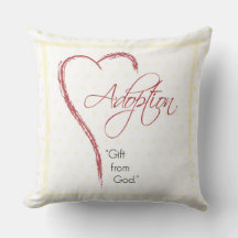 Aanneming, religieuze, gele Stippen met rood hart