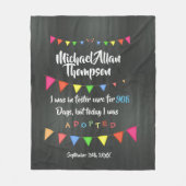 Aanneming van Aangepaste ventilatorbank voor de fo Fleece Deken (Voorkant)