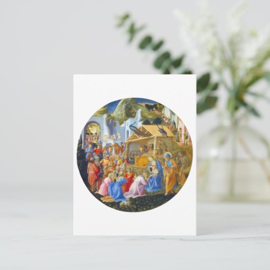 AANNEMING VAN DE MAGI BRIEFKAART (Staand voorkant)