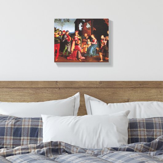 AANNEMING VAN DE MAGI CANVAS AFDRUK (Insitu (Slaapkamer))