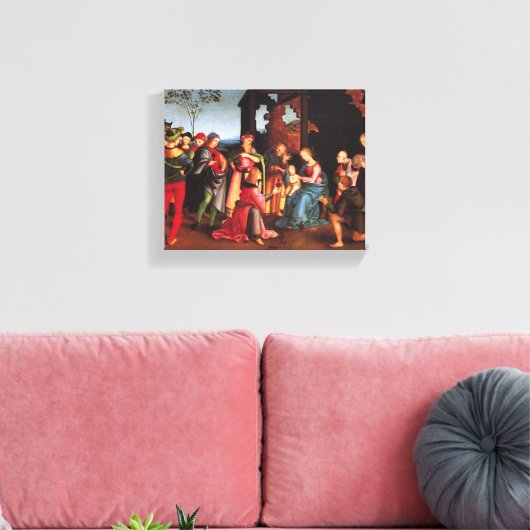 AANNEMING VAN DE MAGI CANVAS AFDRUK (Insitu (Woonkamer))