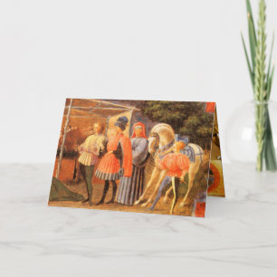 AANNEMING VAN DE MAGI FEESTDAGEN KAART