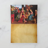 AANNEMING VAN DE MAGI FEESTDAGEN KAART (Binnen)