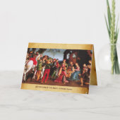 AANNEMING VAN DE MAGI FEESTDAGEN KAART (Voorkant)