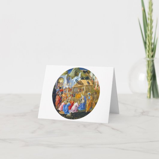 AANNEMING VAN DE MAGI FEESTDAGEN KAART (Voorkant)