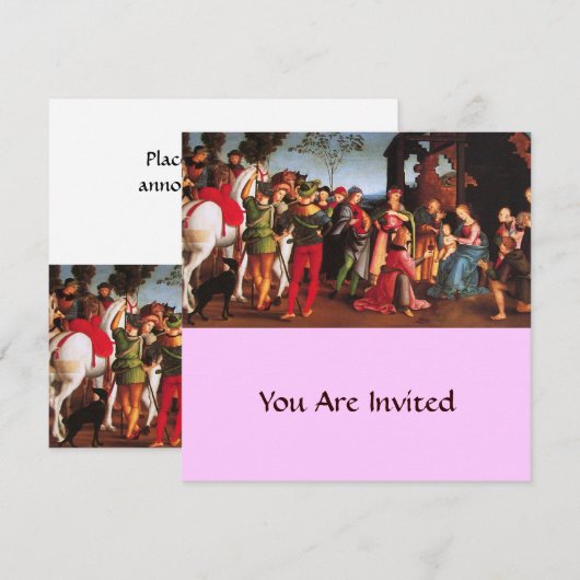 AANNEMING VAN DE MAGI KAART (Voorkant / Achterkant)