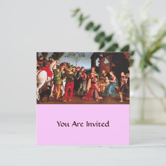 AANNEMING VAN DE MAGI KAART (Staand voorkant)