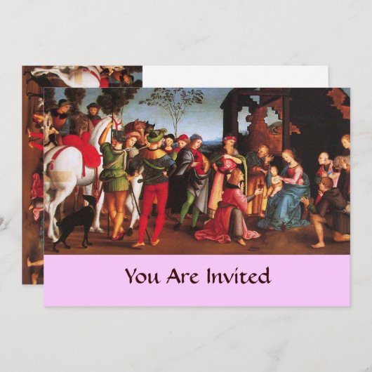 AANNEMING VAN DE MAGI KAART (Voorkant / Achterkant)