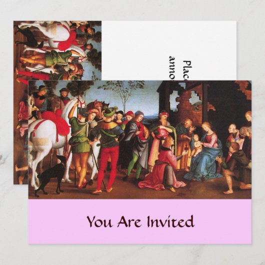 AANNEMING VAN DE MAGI KAART (Voorkant / Achterkant)