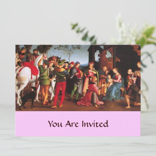 AANNEMING VAN DE MAGI KAART (Staand voorkant)